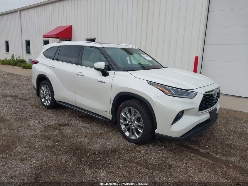 2021 TOYOTA HIGHLANDER HYBRID LIMITED | 5TDXBRCH1MS025667 | UPCARS