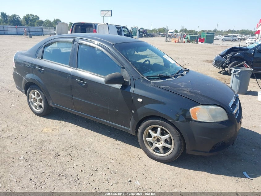 2008 CHEVROLET AVEO LS | KL1TD56668B214993 | UPCARS