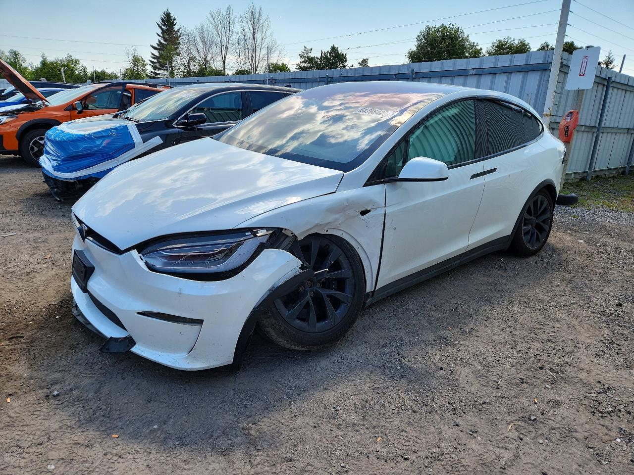 2022 TESLA MODEL X | 7SAXCDE55NF339382 | UPCARS