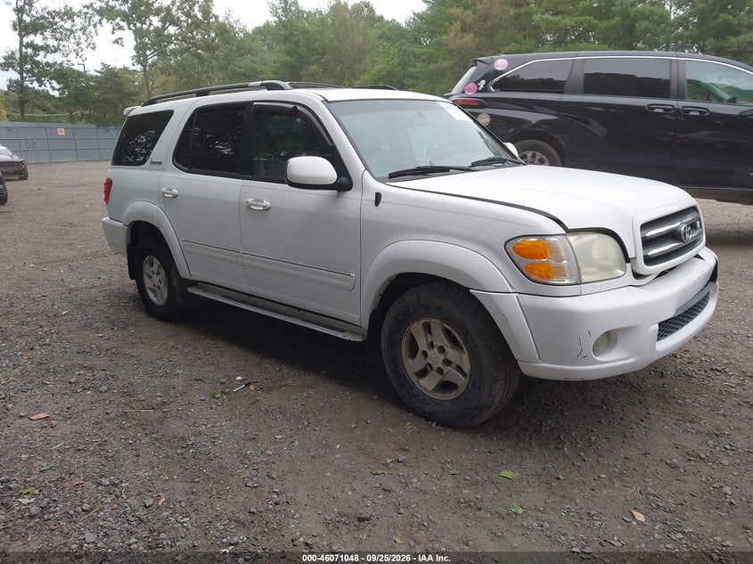 2002 TOYOTA SEQUOIA LIMITED V8 | 5TDZT38A72S122108 | UPCARS