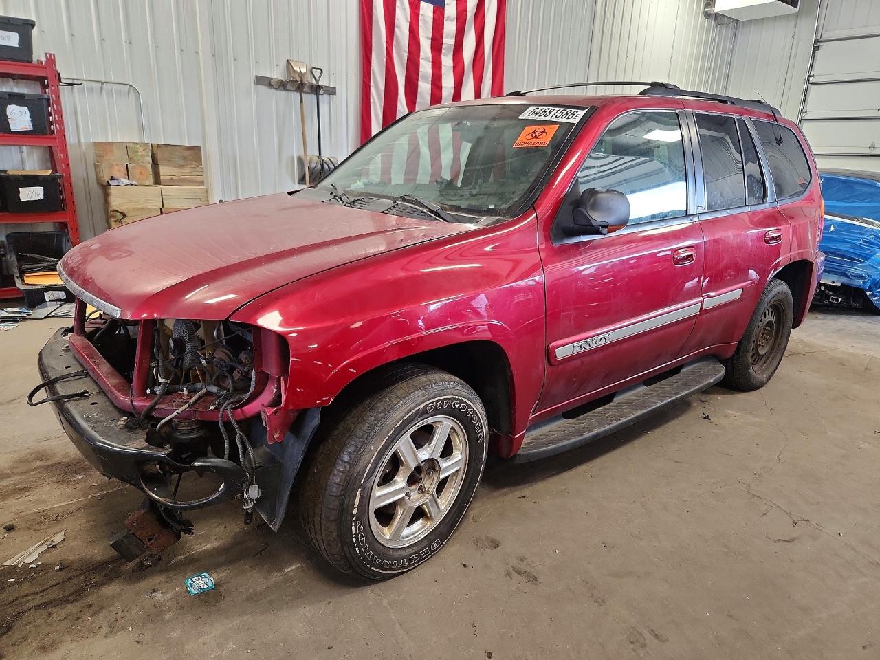 2002 GMC ENVOY | 1GKDT13S122350423 | UPCARS