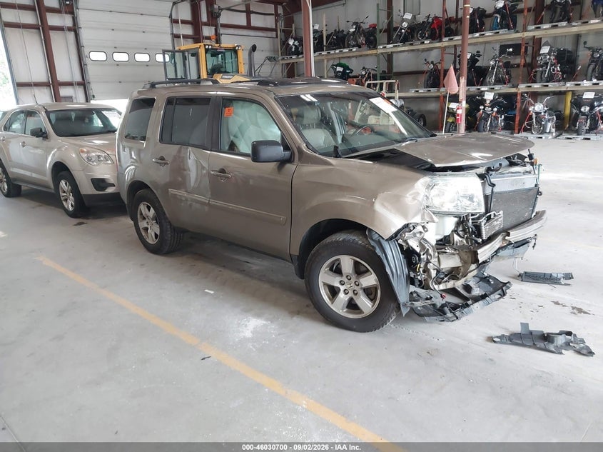 2011 HONDA PILOT EX-L | 5FNYF3H59BB048474 | UPCARS