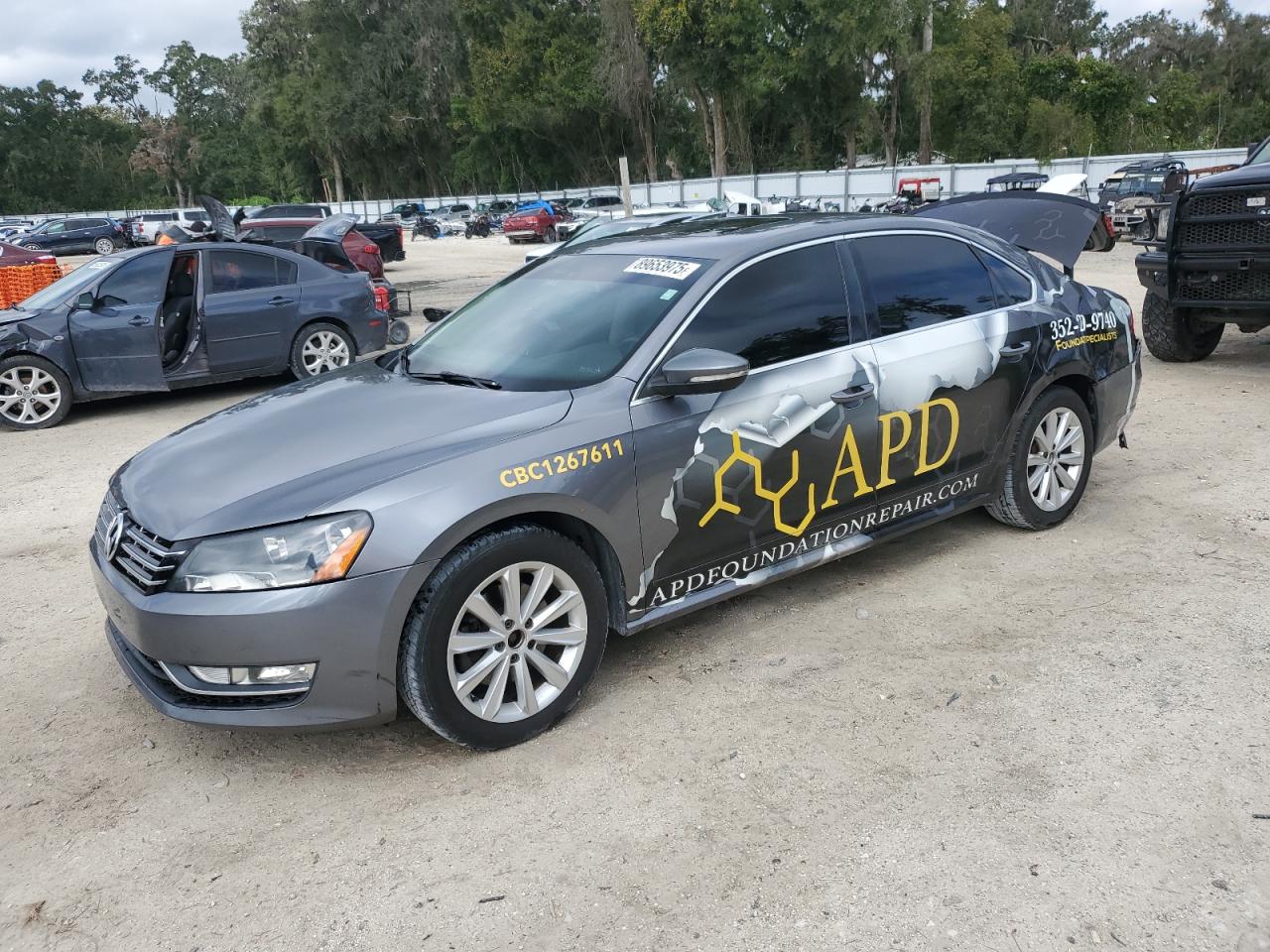 2012 VOLKSWAGEN PASSAT SEL | 1VWCP7A30CC082225 | UPCARS