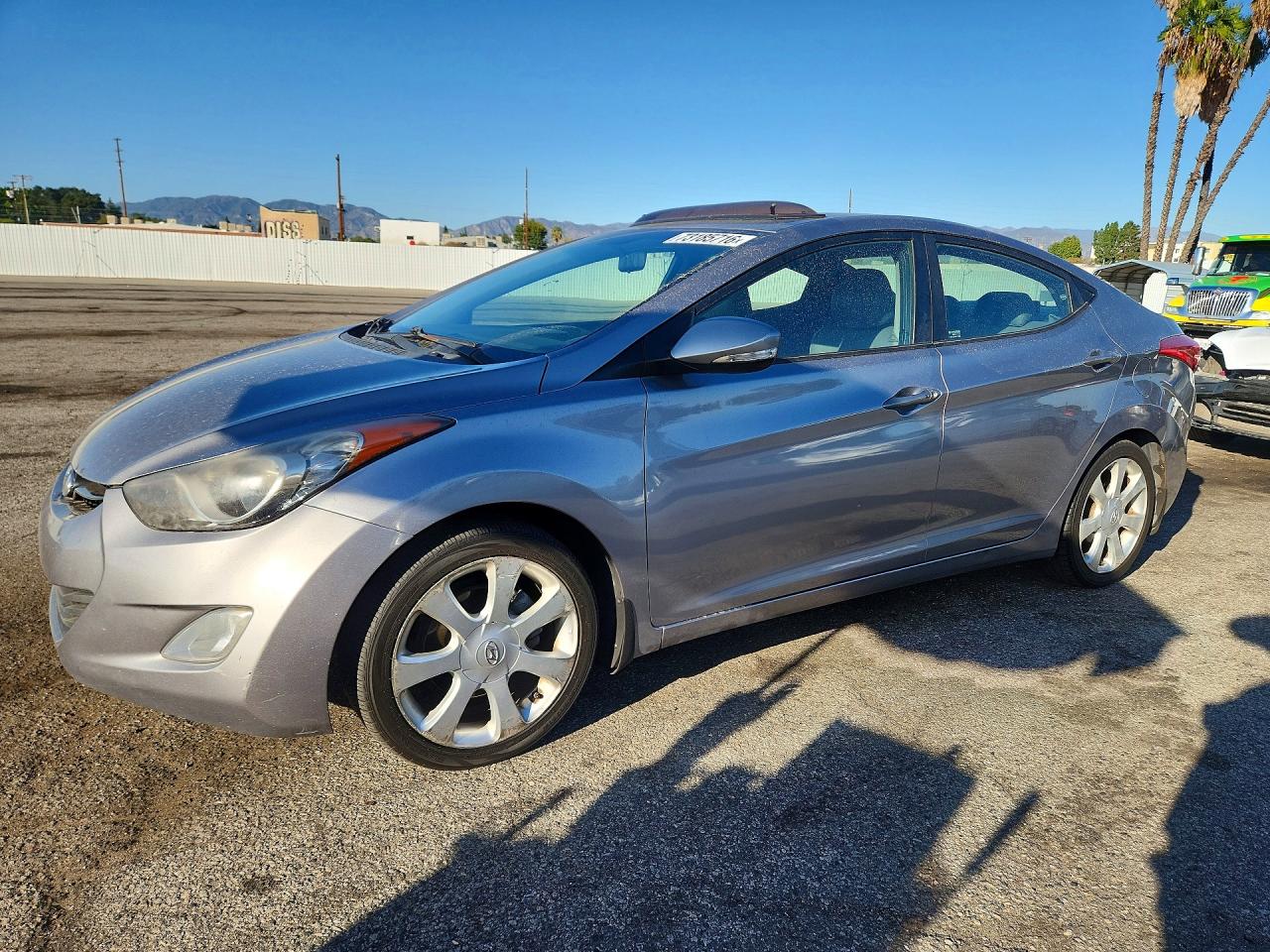 2012 HYUNDAI ELANTRA LIMITED | KMHDH4AE5CU433415 | UPCARS