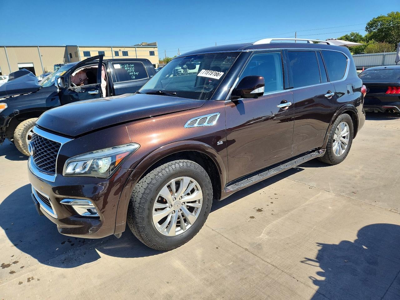 2017 INFINITI QX80 BASE | JN8AZ2NE1H9153539 | UPCARS