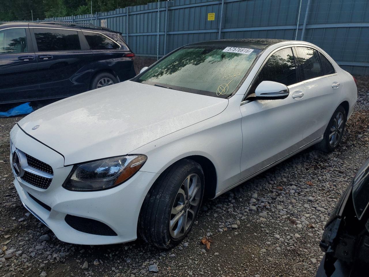 2017 MERCEDES-BENZ C-CLASS 300 4MATIC | 55SWF4KB8HU219542 | UPCARS