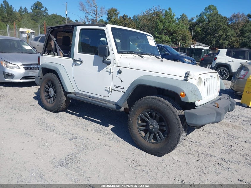 2011 JEEP WRANGLER SPORT | 1J4AA2D13BL536811 | UPCARS