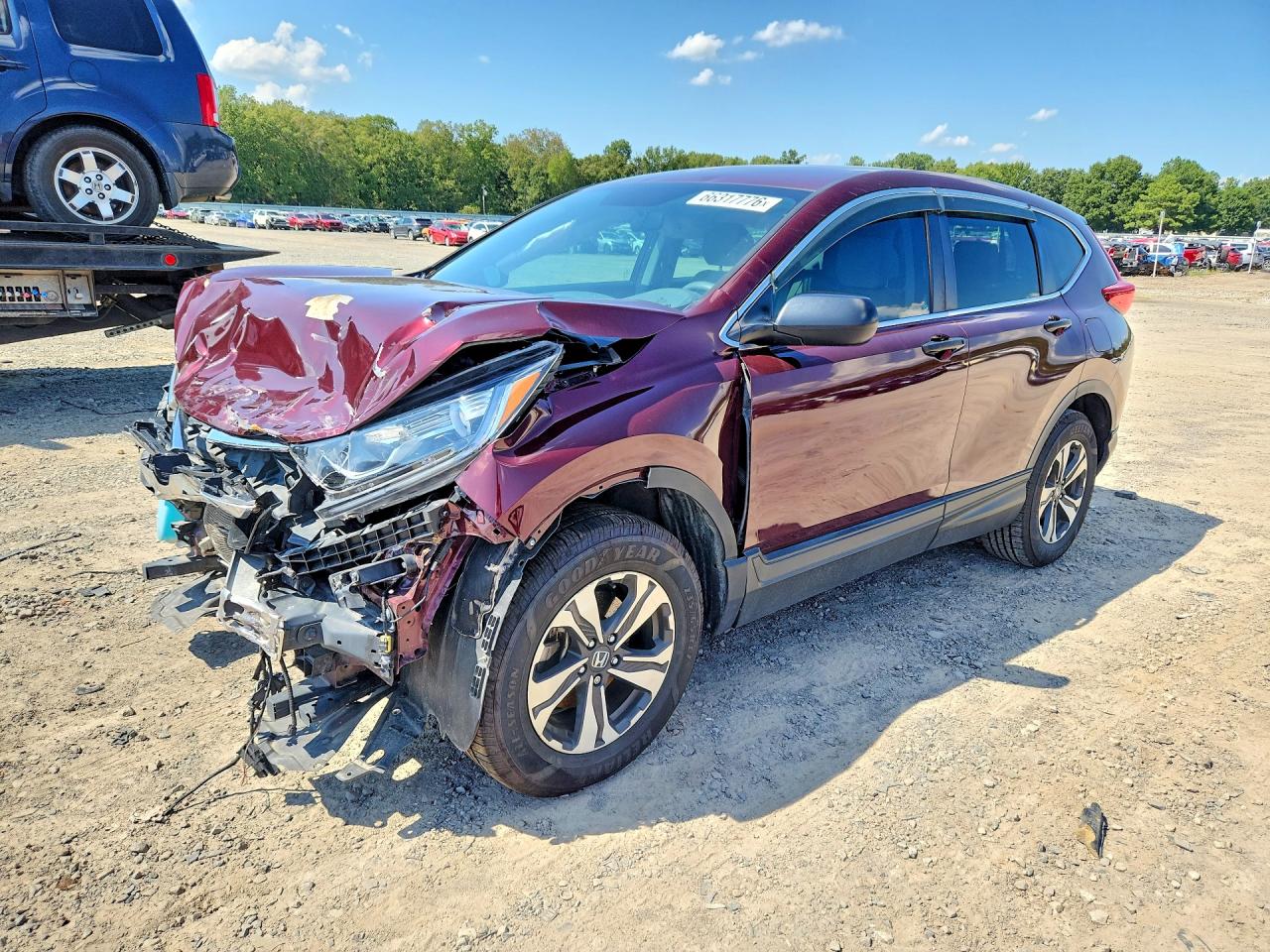 2018 HONDA CRV LX | 5J6RW6H38JL000801 | UPCARS