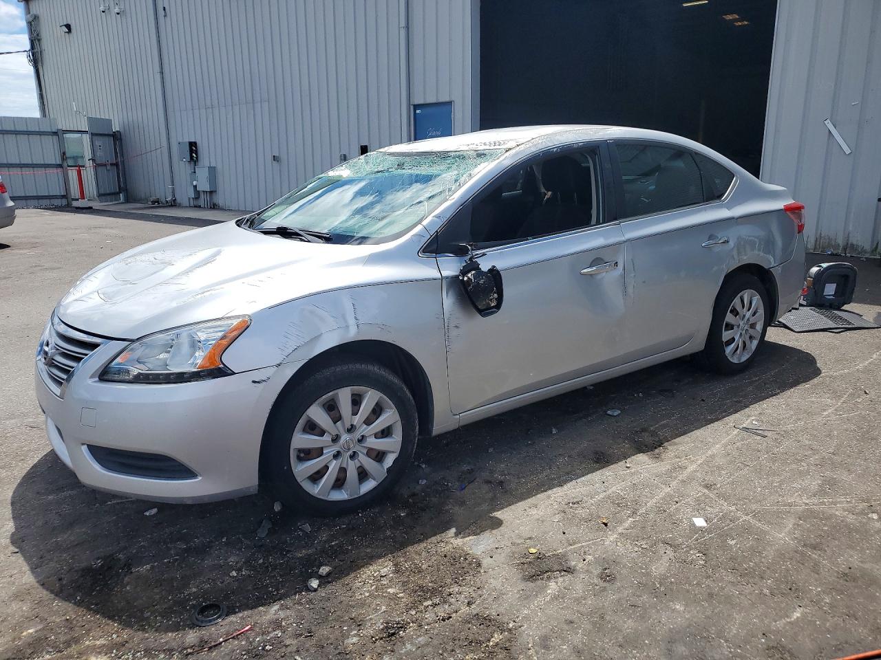 2014 NISSAN SENTRA S | 3N1AB7AP0EY256481 | UPCARS