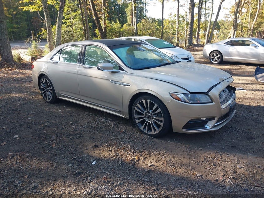2017 LINCOLN CONTINENTAL SELECT | 1LN6L9SK6H5608393 | UPCARS