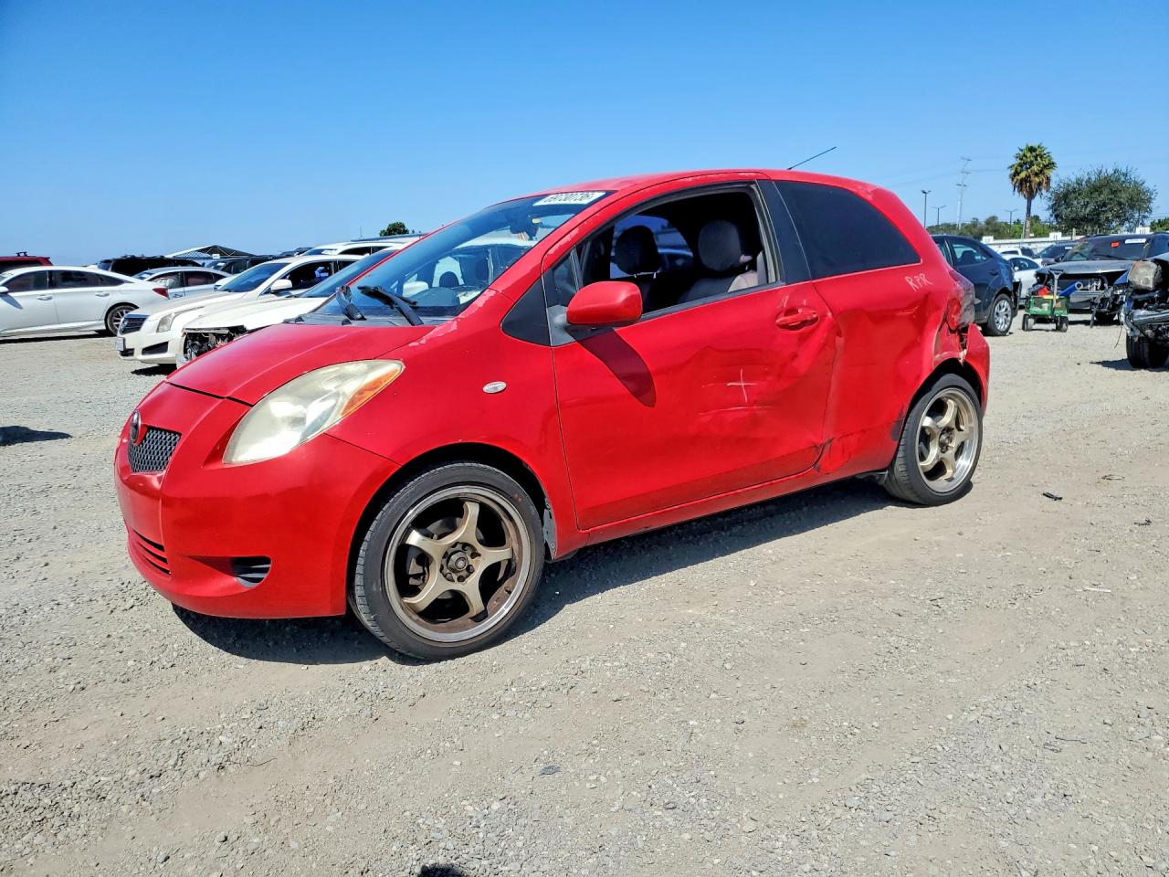 2008 TOYOTA YARIS BASE | JTDJT923385168155 | UPCARS