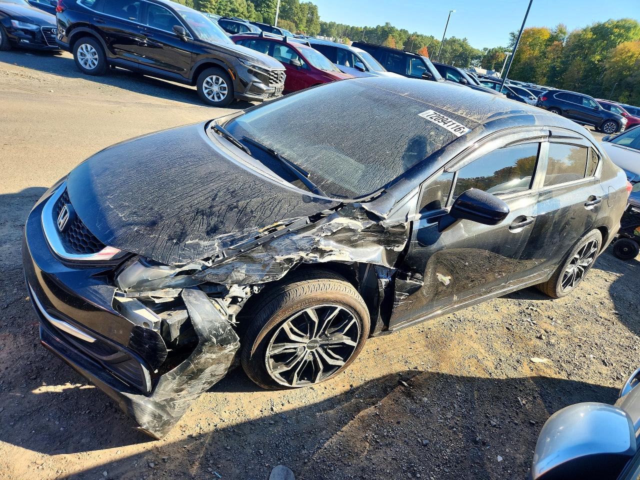 2015 HONDA CIVIC LX | 19XFB2F5XFE255998 | UPCARS