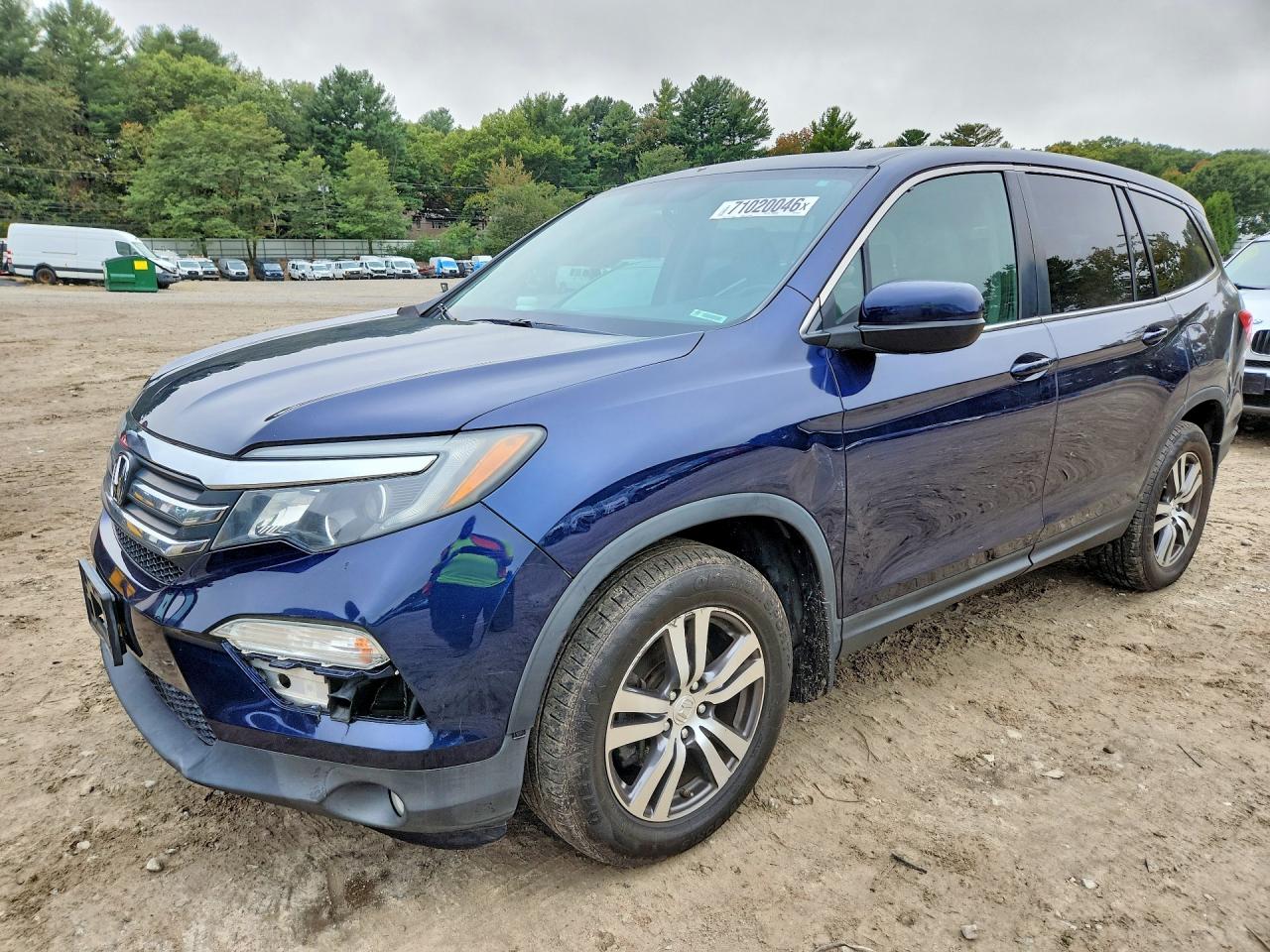 2017 HONDA PILOT EXL | 5FNYF6H52HB025578 | UPCARS