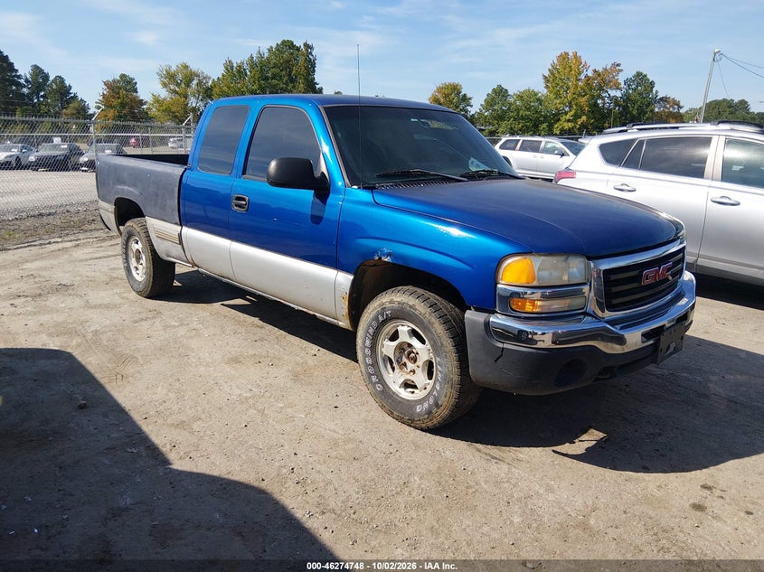 2004 GMC SIERRA 1500 SLE | 2GTEK19T441261788 | UPCARS