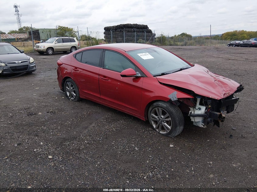 2017 HYUNDAI ELANTRA SE | KMHD84LF2HU430243 | UPCARS