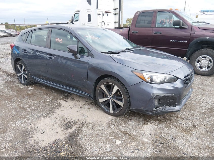 2017 SUBARU IMPREZA 2.0I SPORT | 4S3GTAL65H3745459 | UPCARS
