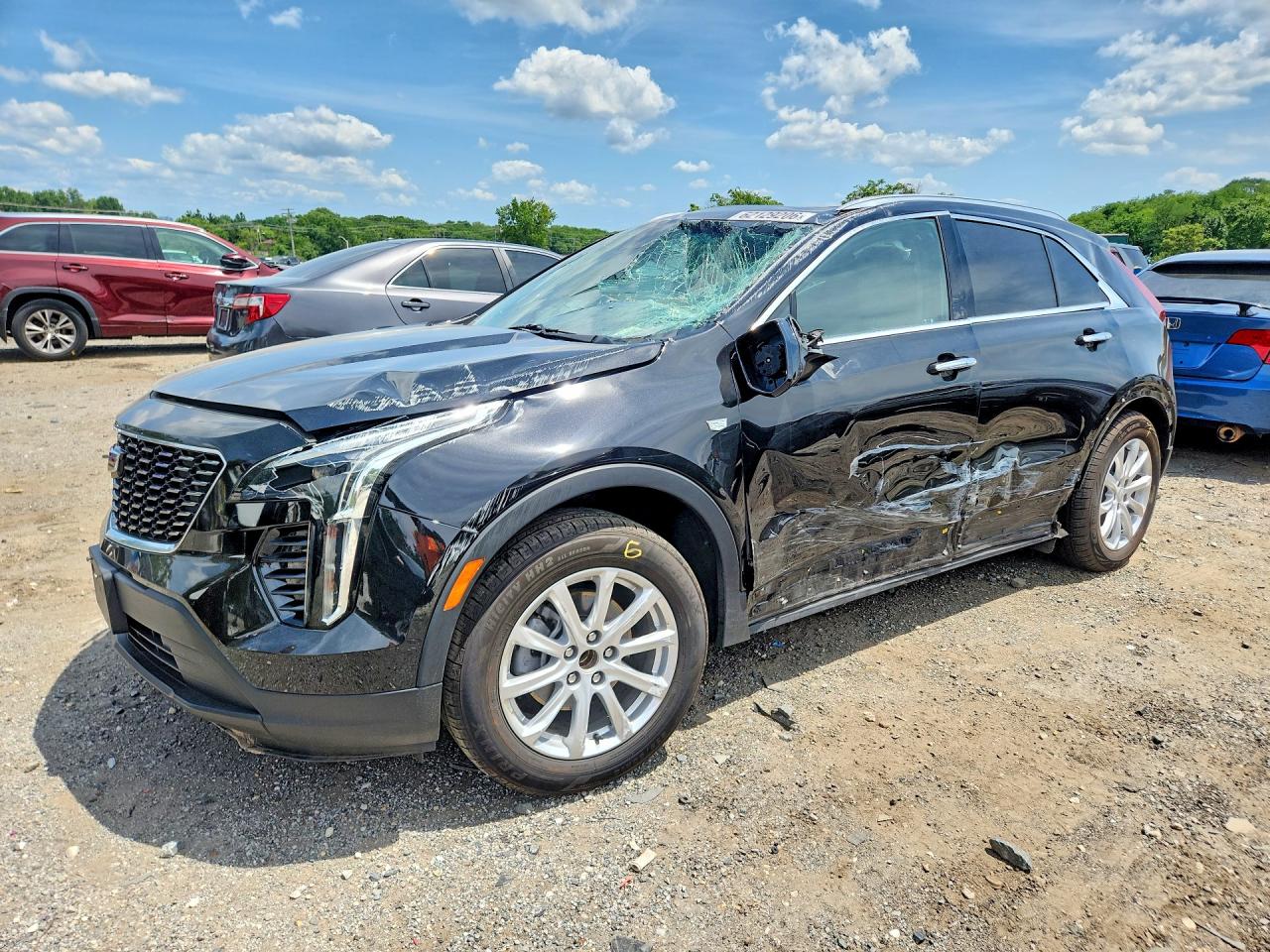 2022 CADILLAC XT4 LUXURY | 1GYFZBR42NF159019 | UPCARS