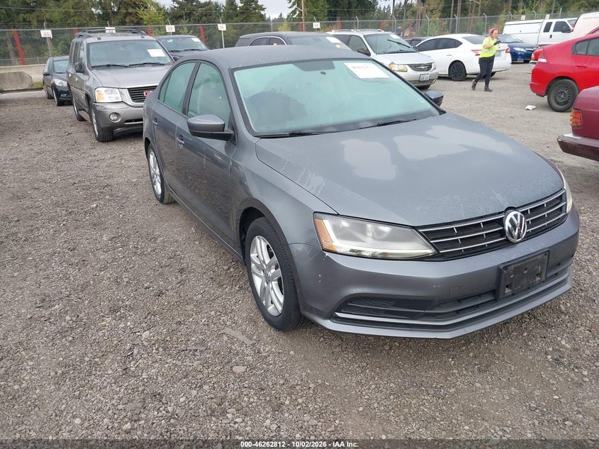 2018 VOLKSWAGEN JETTA 1.4T S | 3VW2B7AJ7JM258790 | UPCARS
