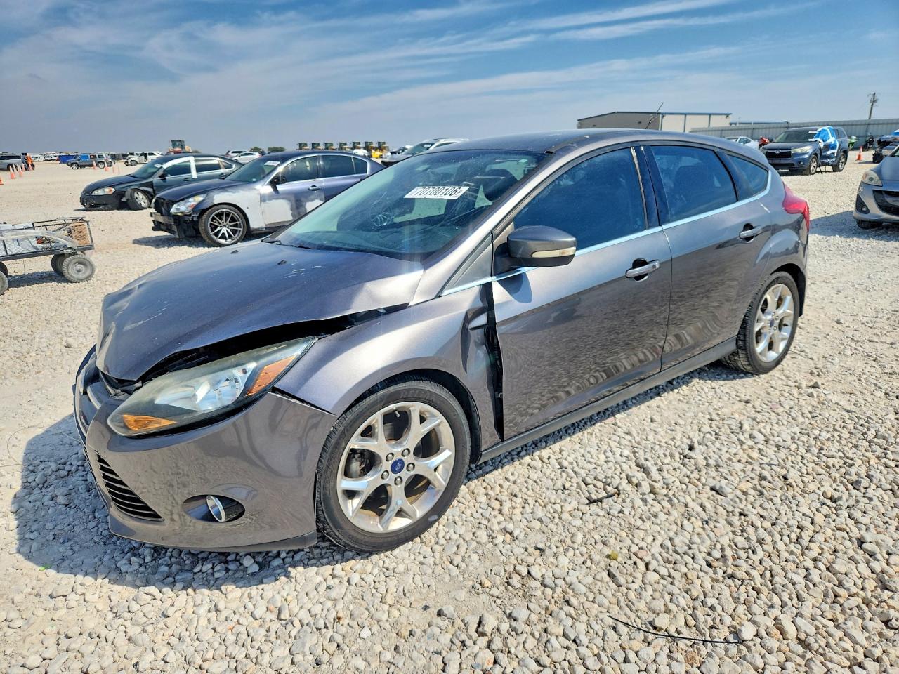 2014 FORD FOCUS TITANIUM | 1FADP3N28EL253703 | UPCARS