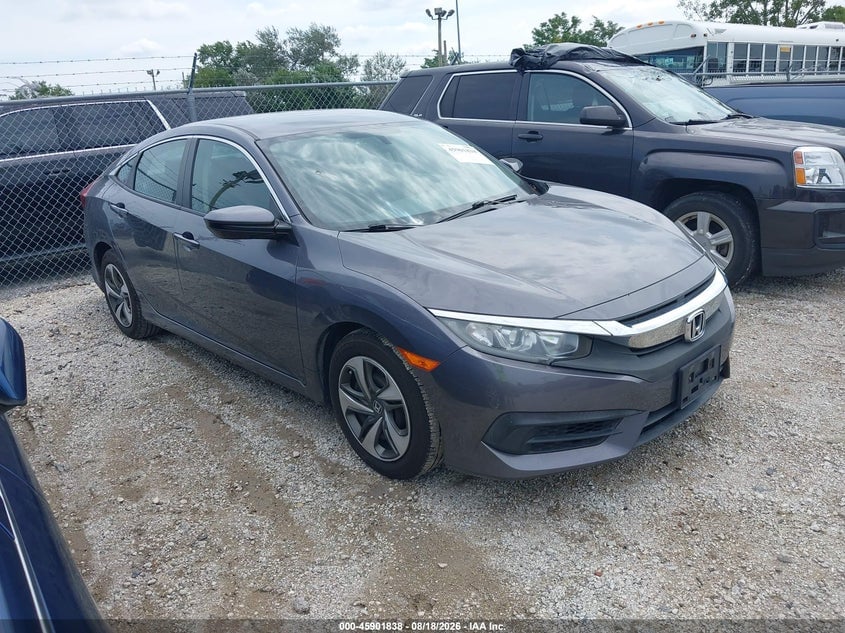 2018 HONDA CIVIC LX | 19XFC2F56JE043587 | UPCARS