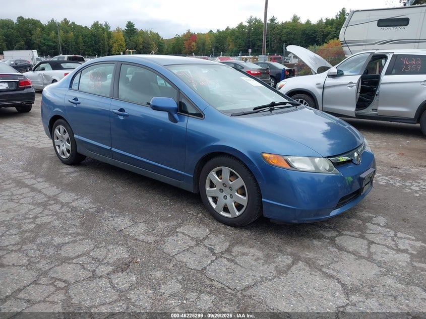 2008 HONDA CIVIC LX | 2HGFA16598H500280 | UPCARS