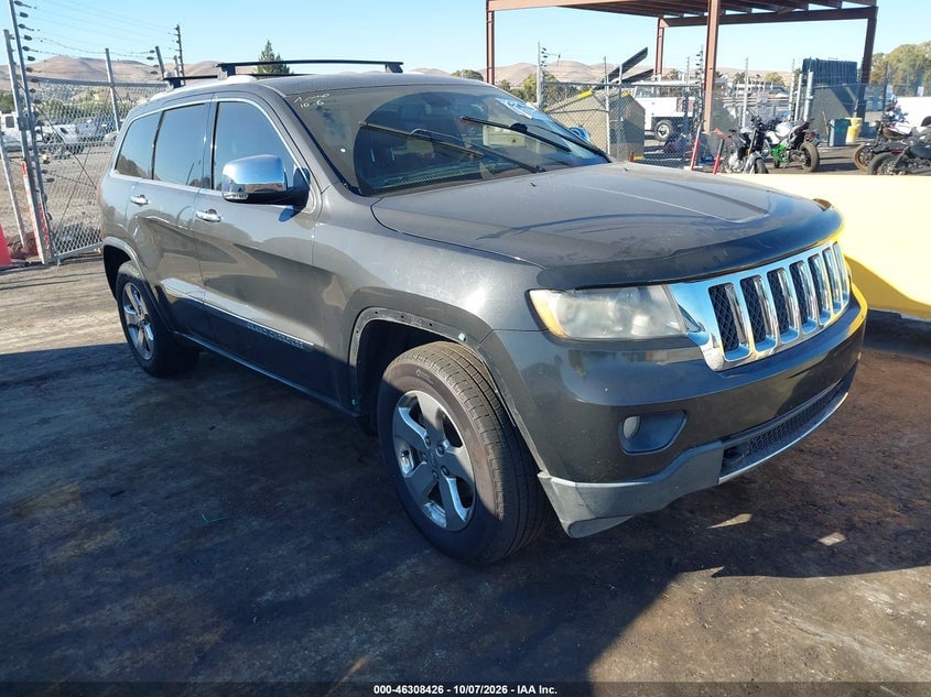 2011 JEEP GRAND CHEROKEE OVERLAND | 1J4RR6GGXBC558307 | UPCARS