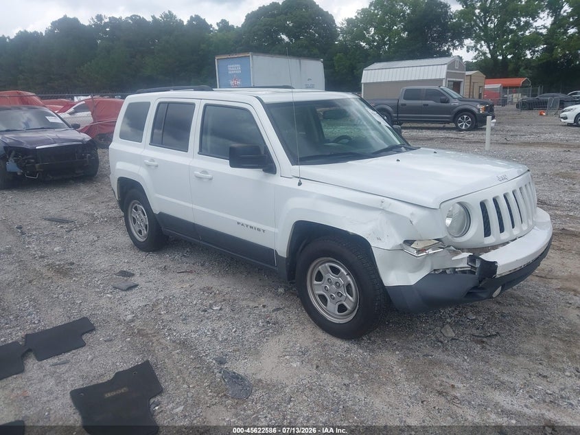 2017 JEEP PATRIOT SPORT | 1C4NJPBA5HD149767 | UPCARS