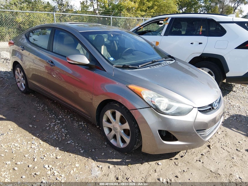 2012 HYUNDAI ELANTRA LIMITED | 5NPDH4AE1CH081402 | UPCARS