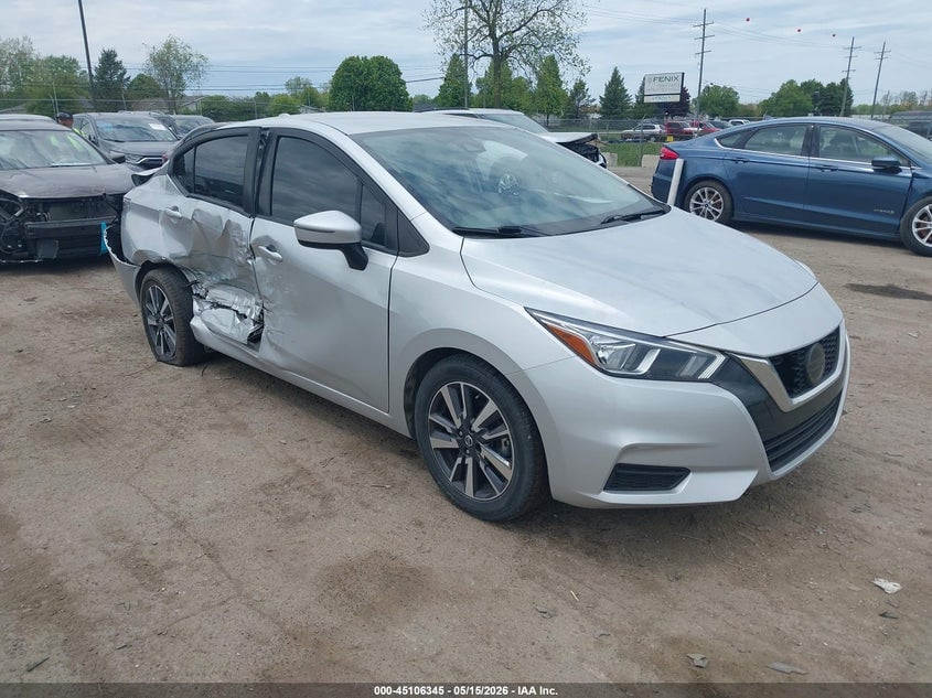 2021 NISSAN VERSA SV XTRONIC CVT | 3N1CN8EV8ML850102 | UPCARS