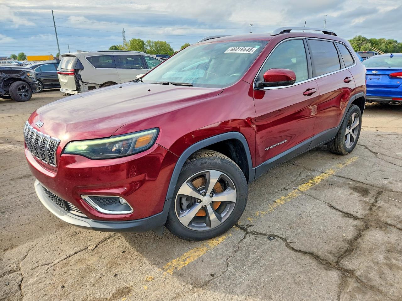 2019 JEEP CHEROKEE LIMITED | 1C4PJMDN2KD482233 | UPCARS