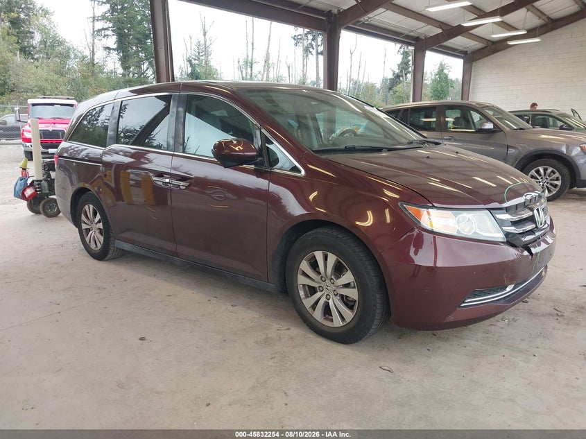 2014 HONDA ODYSSEY EX-L | 5FNRL5H63EB070640 | UPCARS