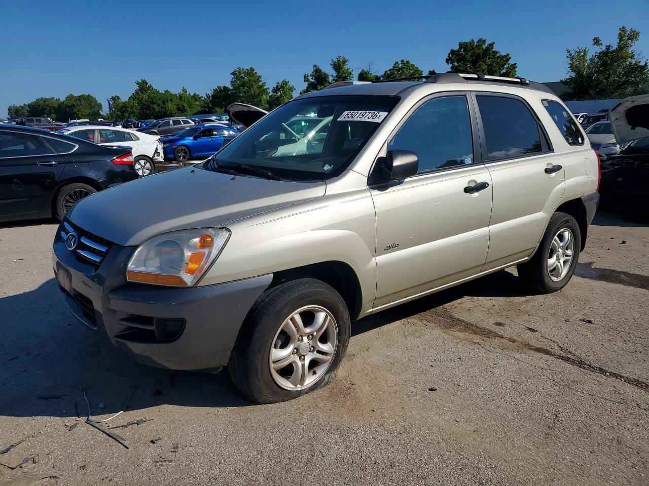 2007 KIA SPORTAGE LX | KNDJE723977421156 | UPCARS