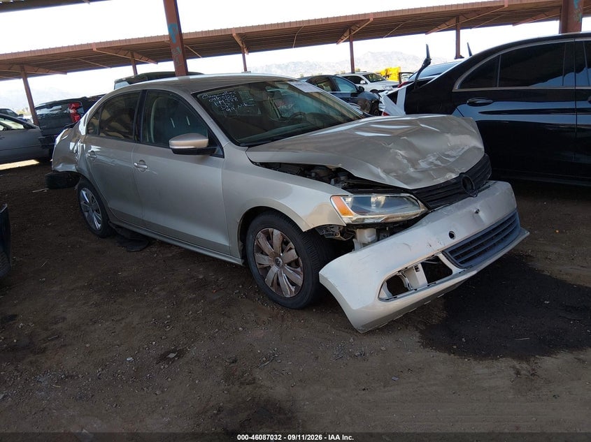 2012 VOLKSWAGEN JETTA 2.5L SE | 3VWDP7AJ1CM452888 | UPCARS