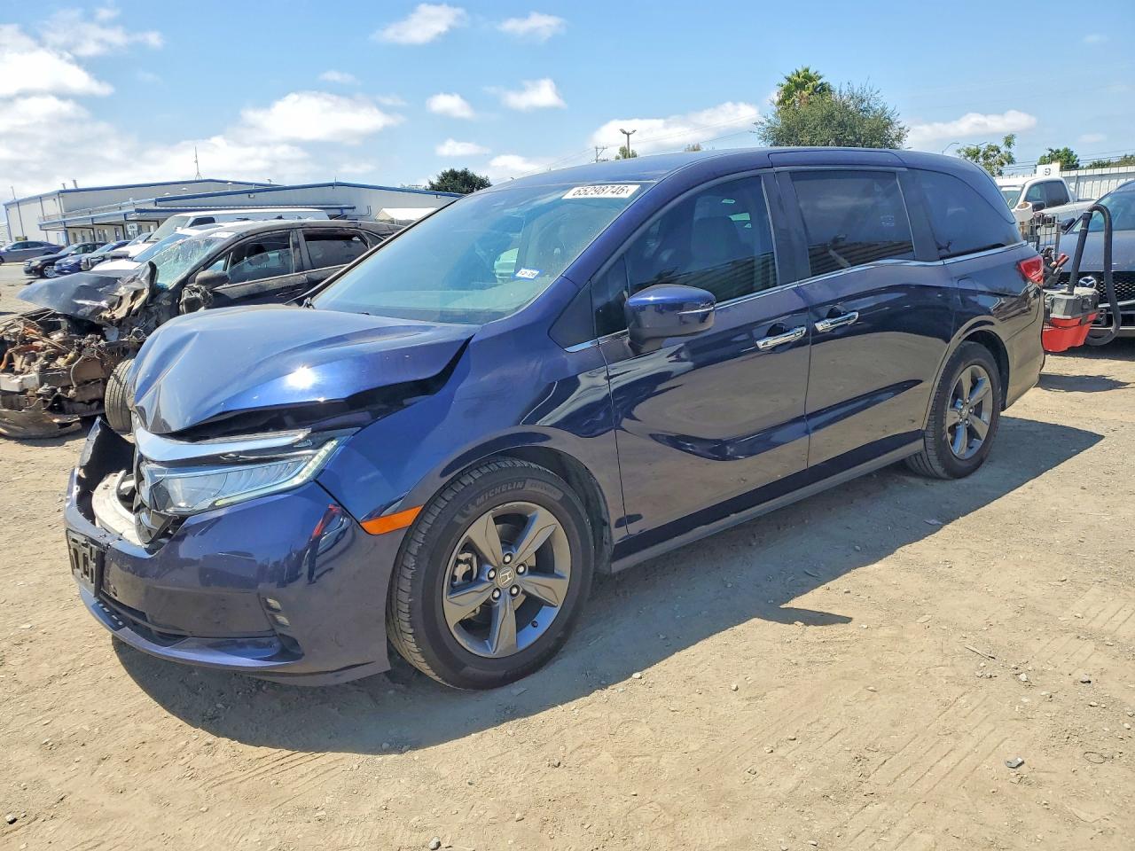 2021 HONDA ODYSSEY EX | 5FNRL6H51MB033842 | UPCARS