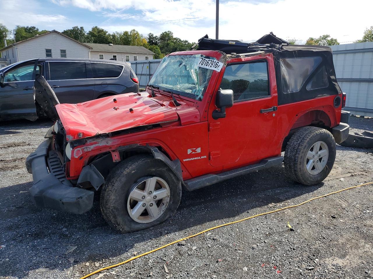 2008 JEEP WRANGLER X | 1J4FA24188L522997 | UPCARS