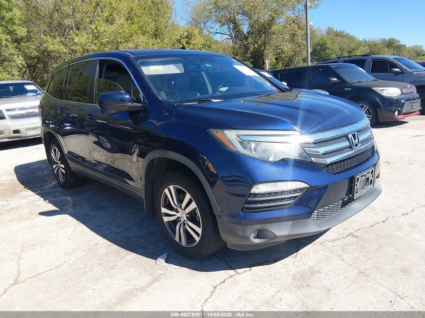 2017 HONDA PILOT EX-L | 5FNYF5H52HB029124 | UPCARS