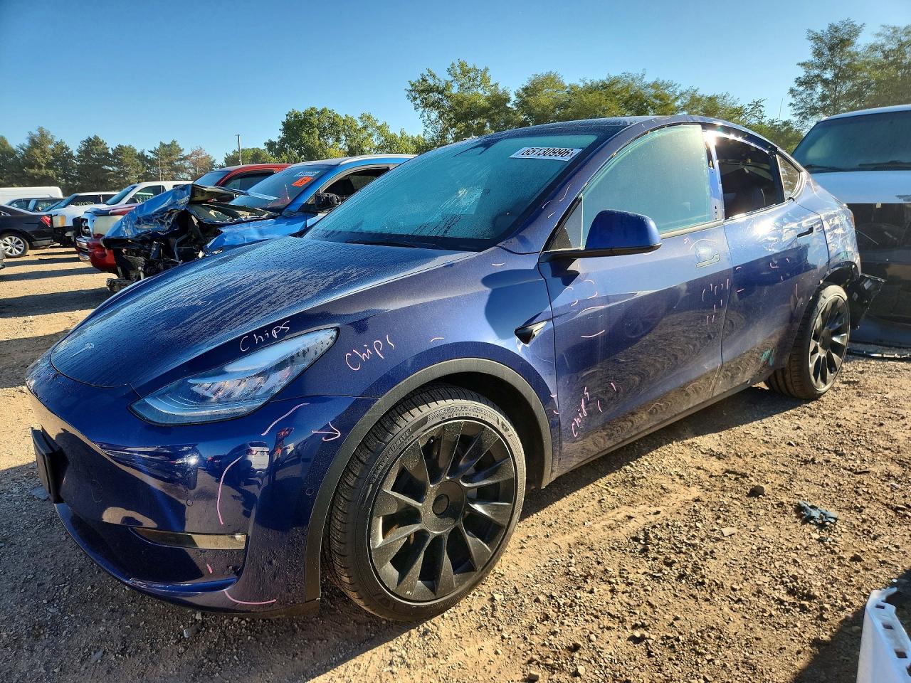 2021 TESLA MODEL Y | 5YJYGDEE6MF186337 | UPCARS