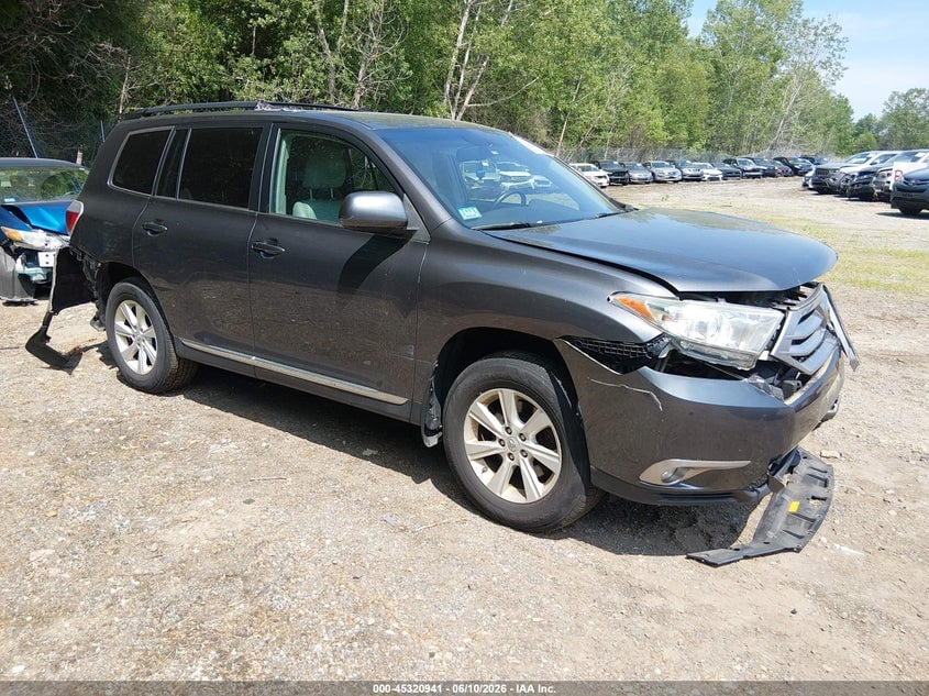 2013 TOYOTA HIGHLANDER SE V6 | 5TDBK3EH9DS186207 | UPCARS