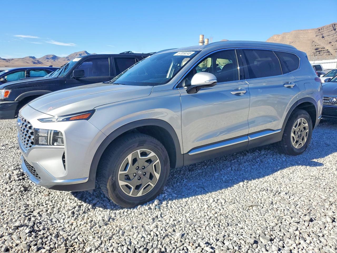 2021 HYUNDAI SANTA FE BLUE | KM8S2DA10MU006733 | UPCARS