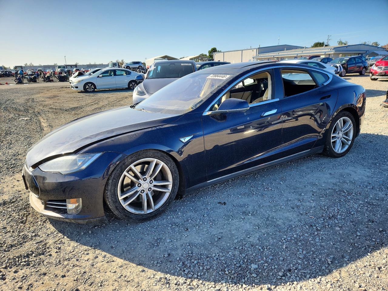 2013 TESLA MODEL S | 5YJSA1CP4DFP25743 | UPCARS
