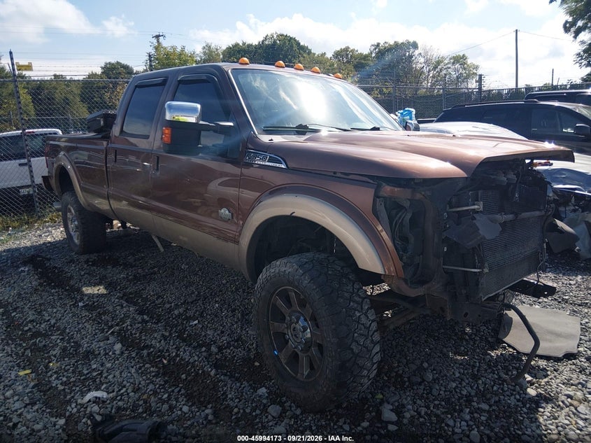 2011 FORD F-350 LARIAT | 1FT8W3BT3BEA97680 | UPCARS