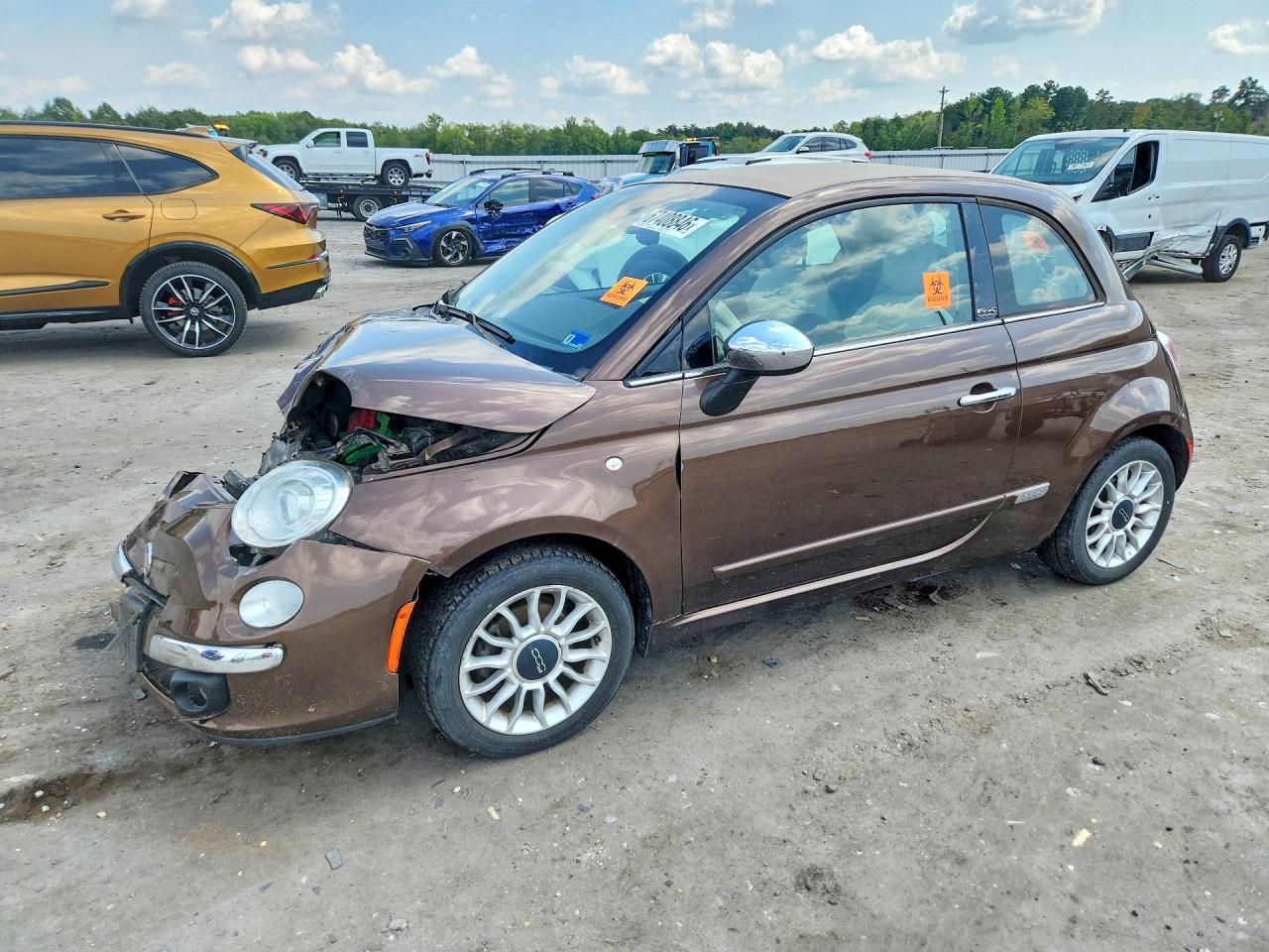 2013 FIAT 500 LOUNGE | 3C3CFFER9DT707827 | UPCARS