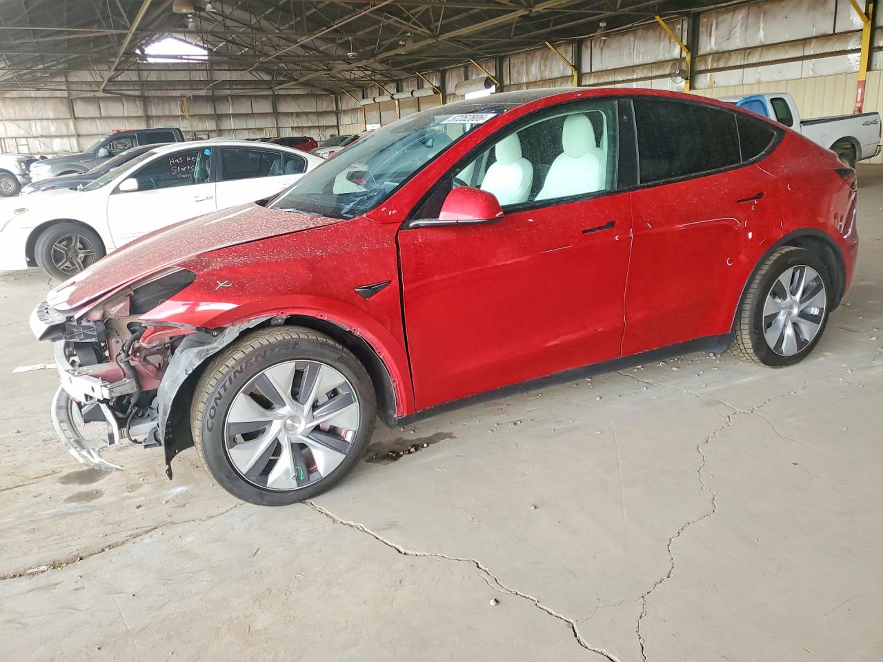 2021 TESLA MODEL Y | 5YJYGDEE9MF093120 | UPCARS
