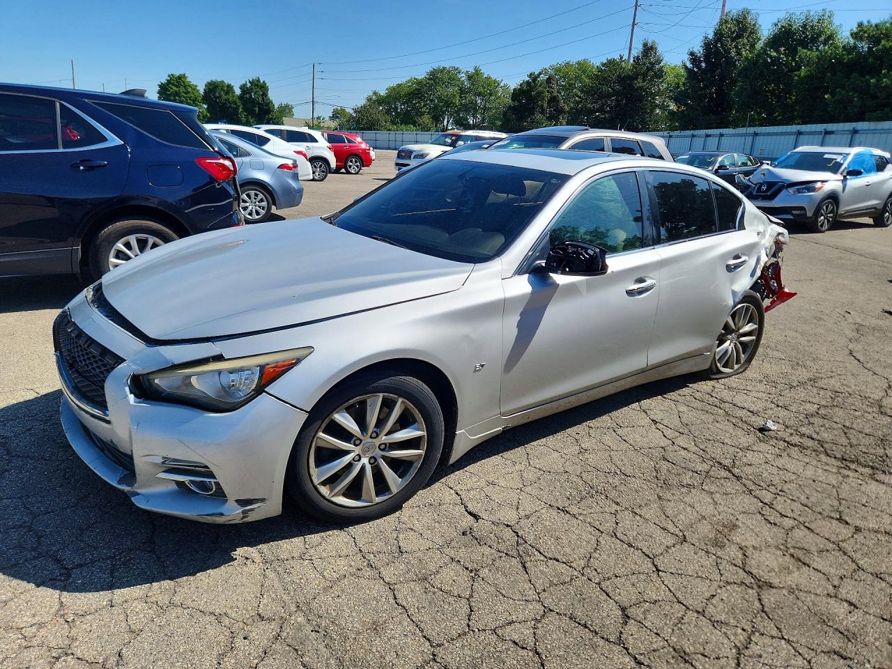 2014 INFINITI Q50 PREMIUM | JN1BV7AP2EM684289 | UPCARS