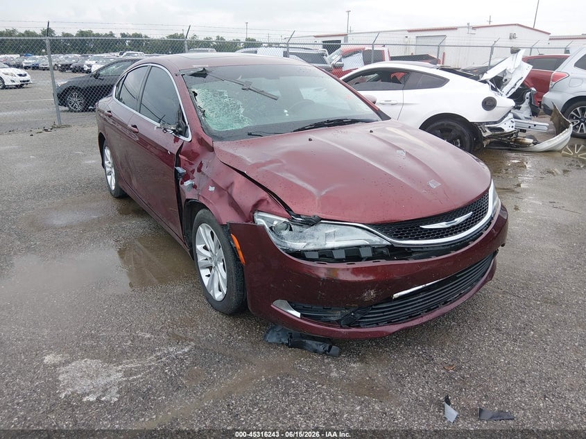 2016 CHRYSLER 200 LIMITED | 1C3CCCAB0GN172245 | UPCARS