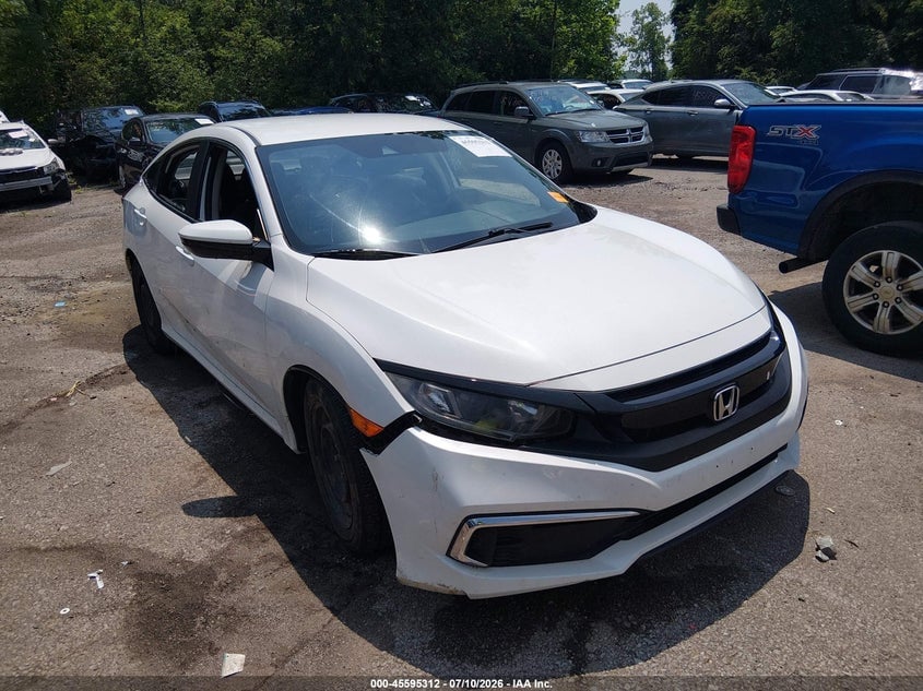 2019 HONDA CIVIC LX | 2HGFC2F61KH581436 | UPCARS