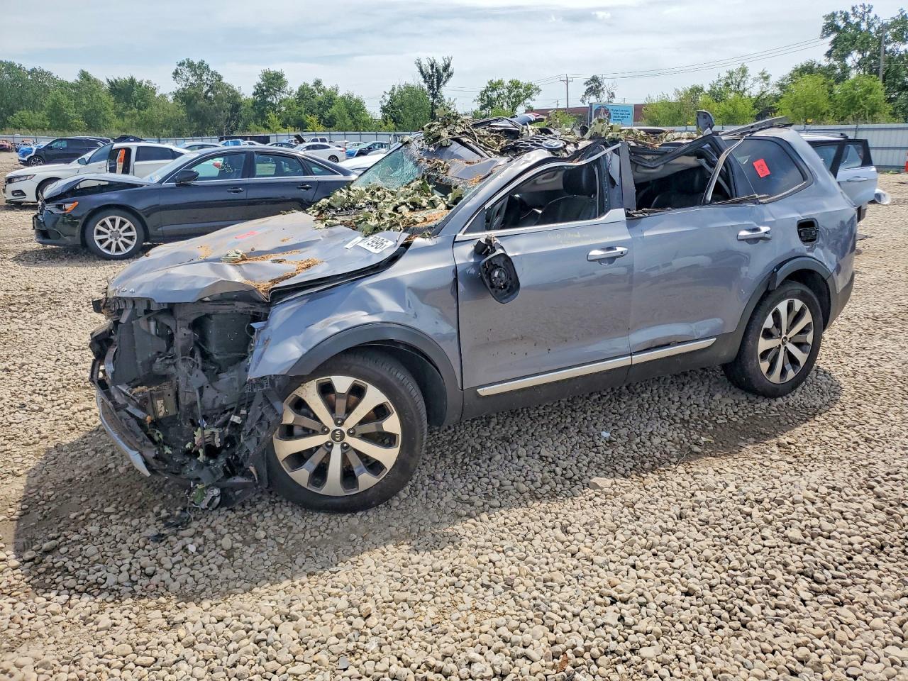 2021 KIA TELLURIDE S | 5XYP6DHC1MG112325 | UPCARS