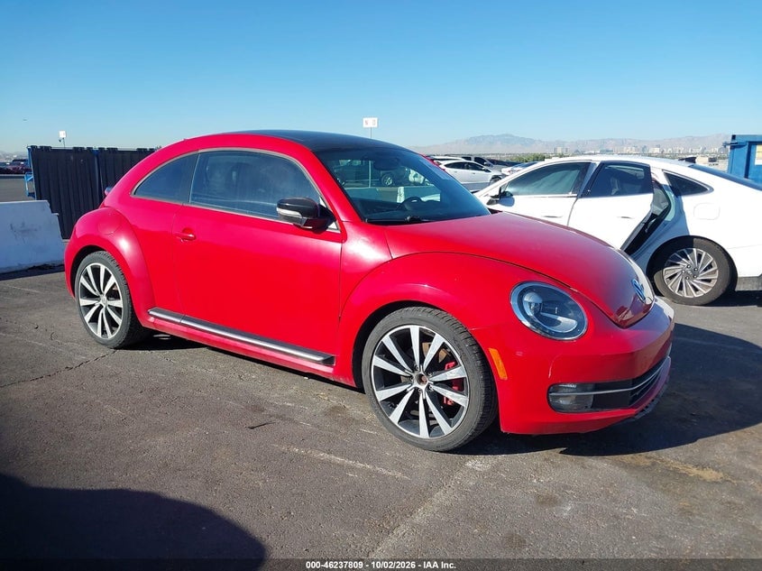 2013 VOLKSWAGEN BEETLE 2.0T TURBO | 3VWVA7AT3DM607384 | UPCARS