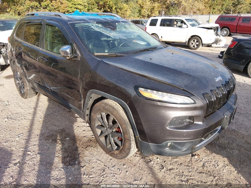 2015 JEEP CHEROKEE LIMITED | 1C4PJMDS4FW681705 | UPCARS