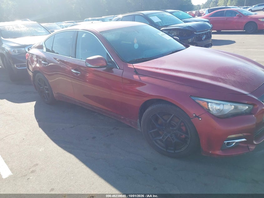 2014 INFINITI Q50 PREMIUM | JN1BV7AR2EM682897 | UPCARS